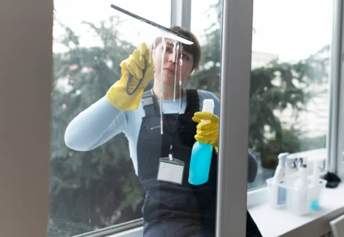 Nettoyage de vitres intérieures et extérieures à Saint-Pardoux-d'Arnet